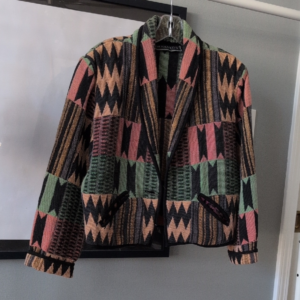 Vintage New Identity Cotton Jacket. Size M.